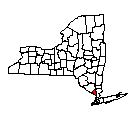 Map of Rockland County