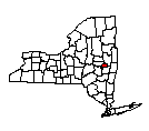 Map of Schenectady County