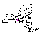 Map of Tompkins County