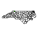 Map of Alleghany County