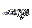 Map of Buncombe County