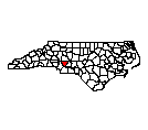Map of Cabarrus County