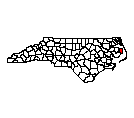 Map of Dare County