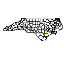 Map of Duplin County