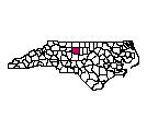 Map of Guilford County