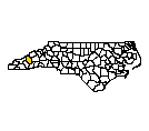 Map of Haywood County