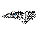 Map of Iredell County