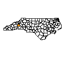 Map of McDowell County
