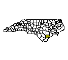 Map of Pender County