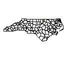 Map of Vance County