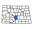 Map of Burleigh County