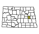 Map of Griggs County