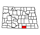 Map of McIntosh County