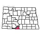 Map of Sioux County