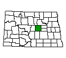 Map of Wells County