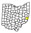 Map of Belmont County