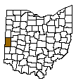 Map of Darke County