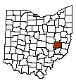 Map of Guernsey County