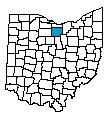 Map of Huron County