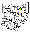 Map of Medina County