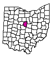 Map of Morrow County