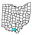 Map of Scioto County