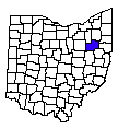 Map of Stark County