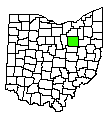 Map of Wayne County