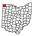 Map of Williams County