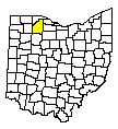 Map of Wood County