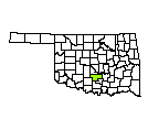 Map of Garvin County