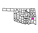 Map of Latimer County