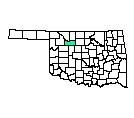 Map of Major County