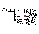 Map of Oklahoma County