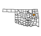 Map of Wagoner County