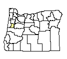 Map of Benton County