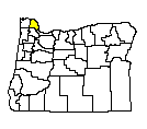 Map of Columbia County