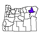 Map of Union County