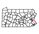 Map of Lehigh County