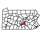 Map of Perry County