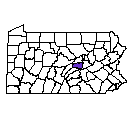 Map of Snyder County