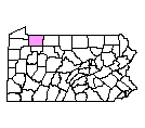 Map of Warren County