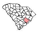 Map of Berkeley County