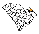 Map of Dillon County