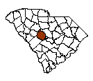 Map of Lexington County