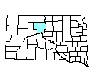 Map of Dewey County