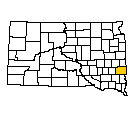 Map of Minnehaha County