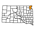 Map of Roberts County