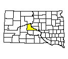 Map of Stanley County