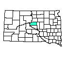 Map of Sully County